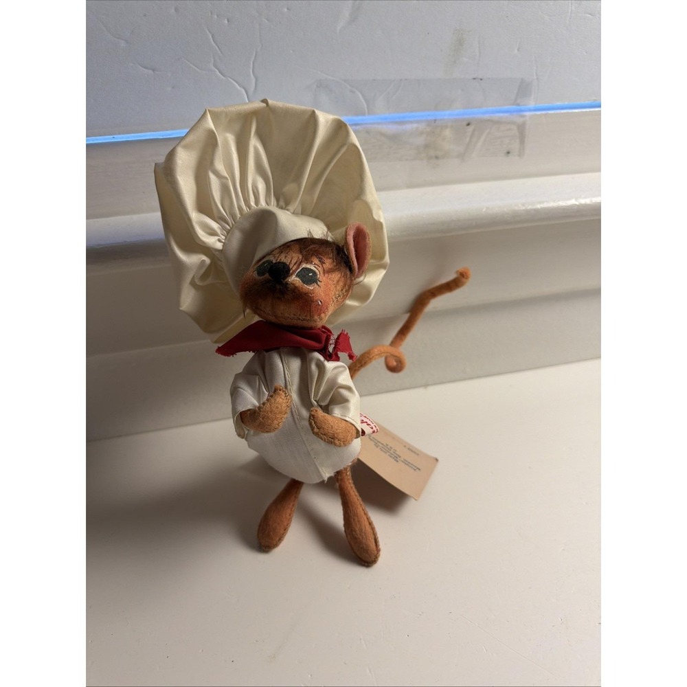 Annalee Mobilitee Chef Baker Mouse Cook Mouse 1991